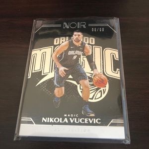2020 Panini Noir Nikola Vucevic Card #78